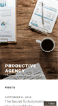 Mobile Screenshot of productiveagency.com